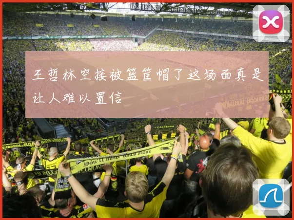 王哲林空接被篮筐帽了这场面真是让人难以置信